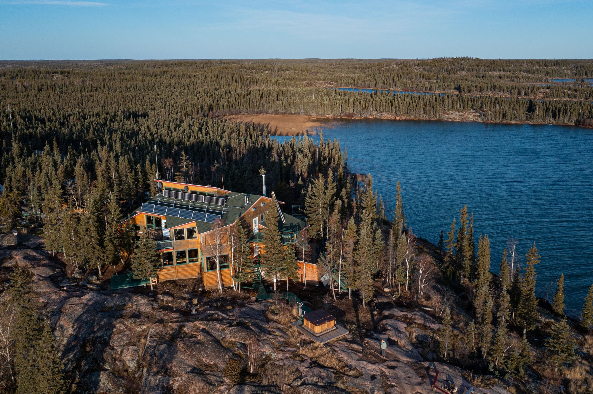 Drone-Main Lodge-Summer-Jason Greenwood-Horizontal