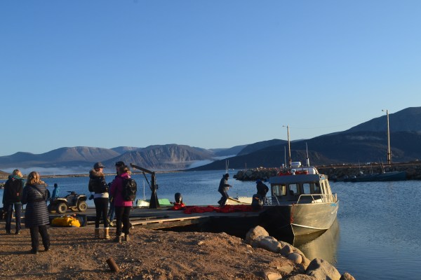 boat transportation in the arctic