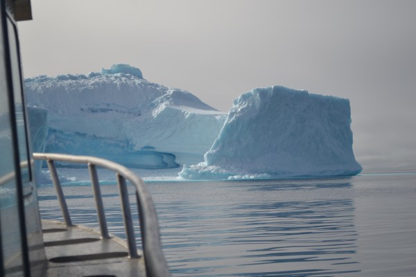 glacier in the arctic