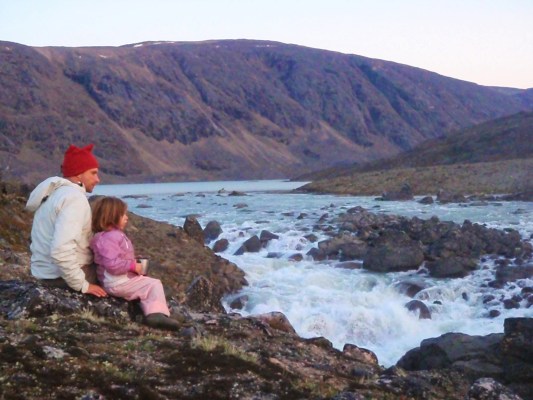 Family trip in the Arctic