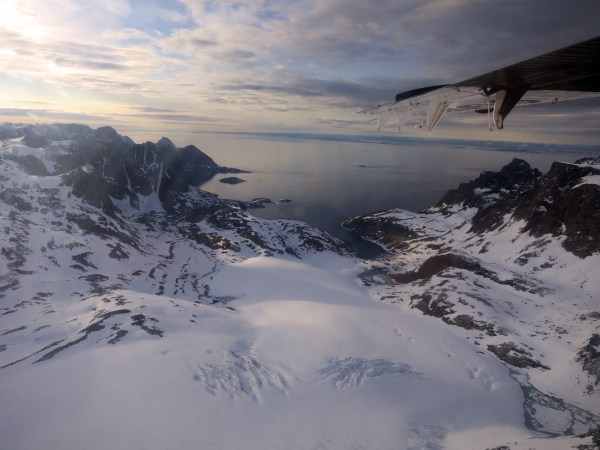 Bird's eye view of Arctic