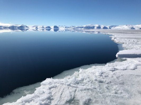 Arctic floe edge