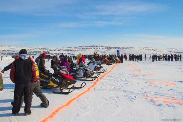 Toonik tyme snowmobile race