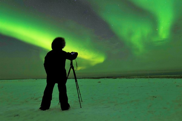 photographing the Northern Lights
