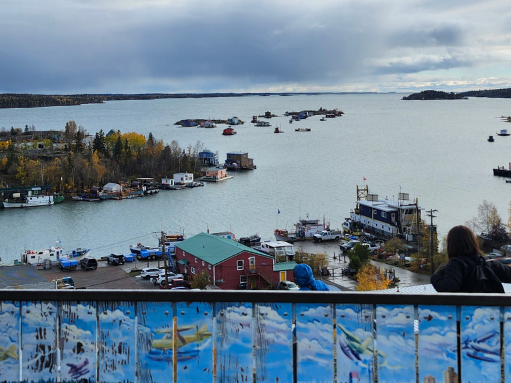 Pilots Monument Yellowknife